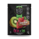 Nature’s Factory • Bebida Frutal en Polvo Sabor Fresa + Kiwi Sin Calorías / 10 pzas.
