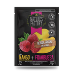 Nature’s Factory • Bebida Frutal en Polvo Sabor Mango + Frambuesa Sin Calorías / 10 pzas.