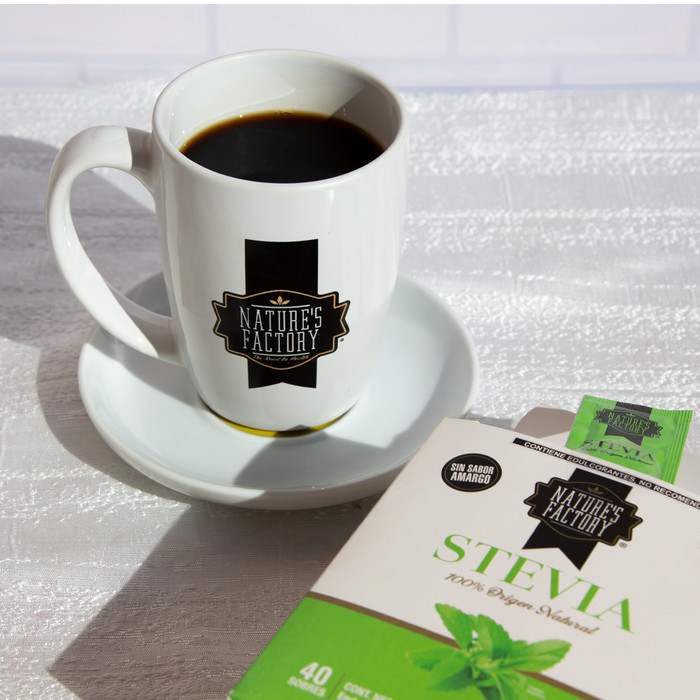 Nature's Factory Stevia de origen natural Pack con 40 sobres