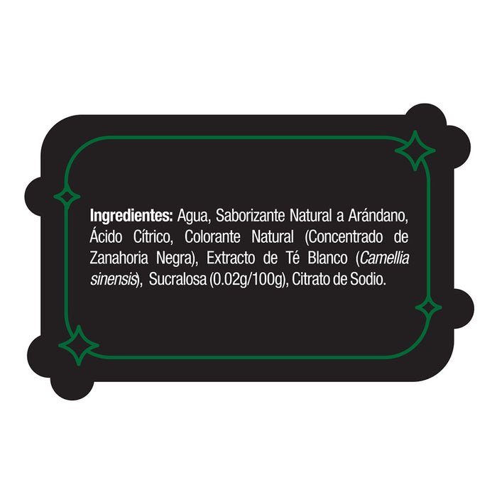 Nature’s Factory • Té Blanco Sabor Arándano Sin Azúcar | 12 piezas