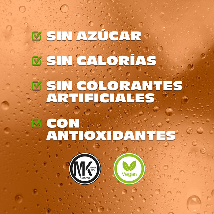Nature’s Factory • Té Verde en Polvo Sabor Citrus bajo en Calorías / 10 pzas.
