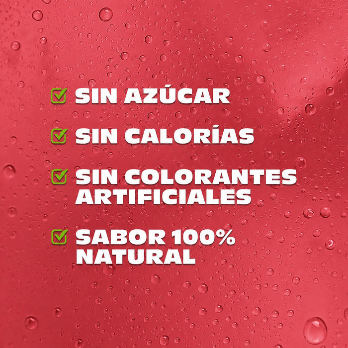 Nature’s Factory • Té Blanco Sabor Fresa Sandía Sin Azúcar en Lata | 12 piezas