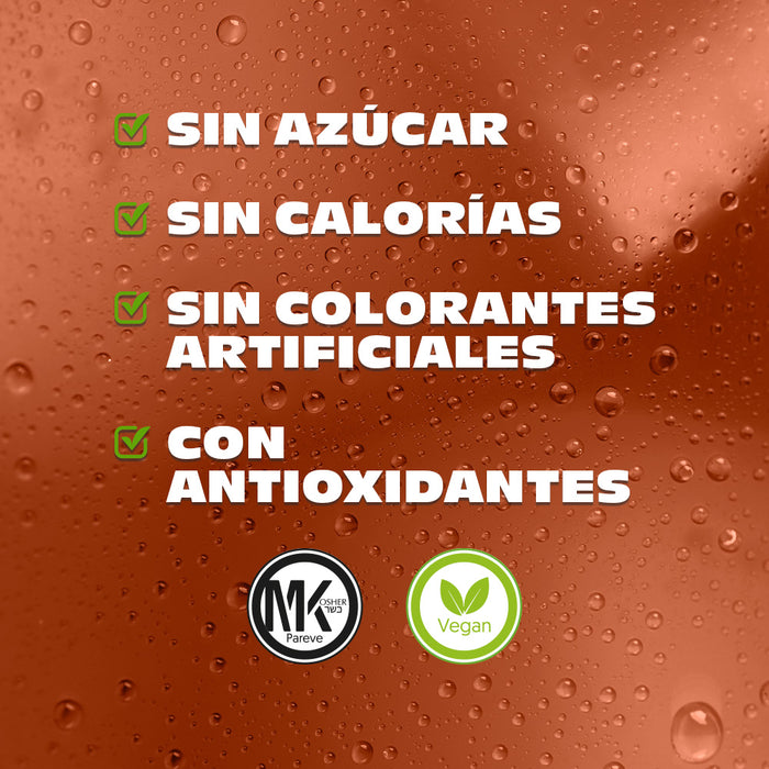 Nature’s Factory • Té Negro en Polvo Sabor Durazno bajo en Calorías / 10 pzas.