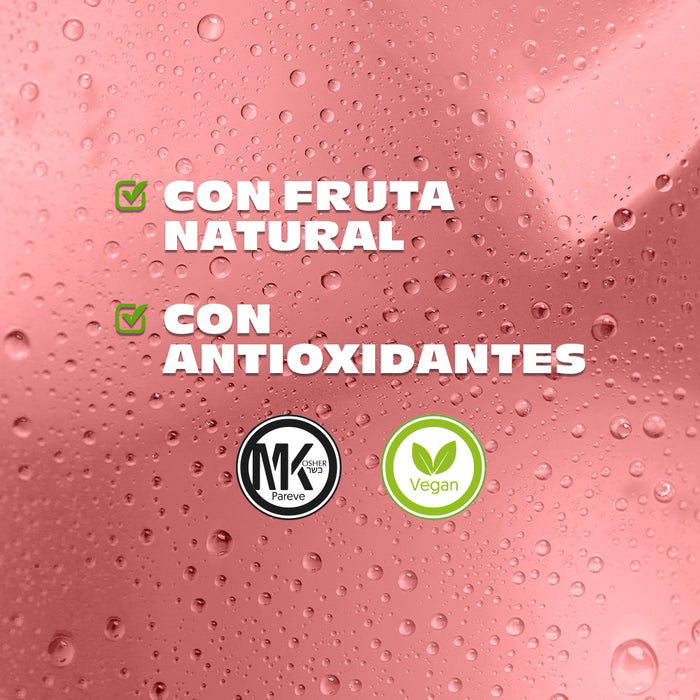 Nature’s Factory • Bebida Frutal en Polvo Sabor Fresa + Kiwi Sin Calorías / 10 pzas.
