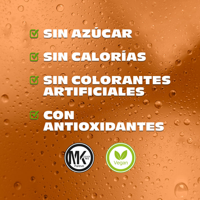 Nature’s Factory • Té Verde en Polvo Sabor Frutas Tropicales bajo en Calorías / 10 pzas.