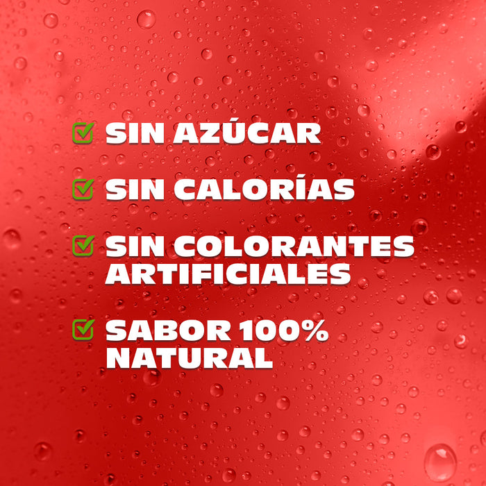 Nature’s Factory • Té Rojo Sabor Frutos Rojos Sin Azúcar en Lata | 12 piezas