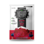 Nature’s Factory • Gelatina en Polvo sabor Frutos Rojos / Pack de 10 pzas
