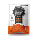 Nature’s Factory • Gelatina en Polvo sabor Naranja / Pack de 10 pzas