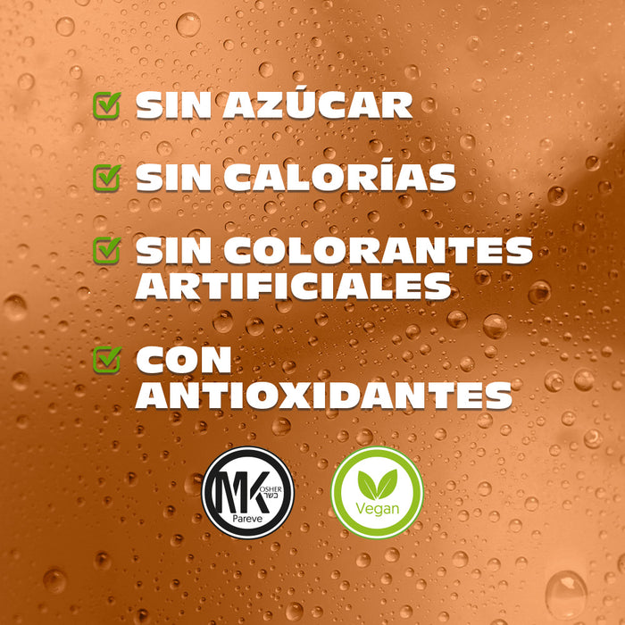 Nature’s Factory • Té Verde en Polvo Sabor Jazmín bajo en Calorías / 10 pzas.