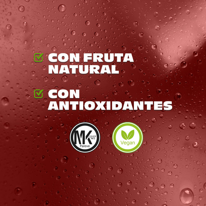 Nature’s Factory • Bebida Frutal en Polvo Sabor Mango + Frambuesa Sin Calorías / 10 pzas.