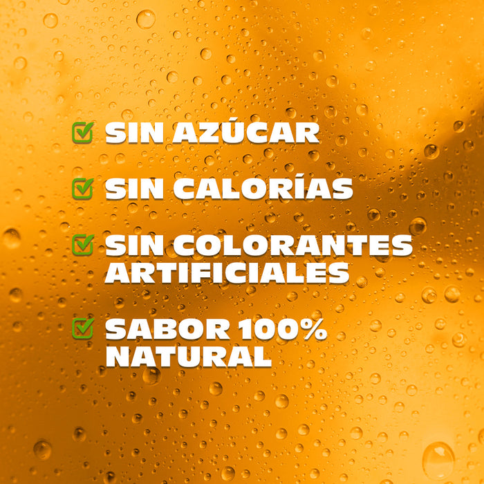 Nature’s Factory • Té Blanco Sabor Mango Maracuyá Sin Azúcar en Lata | 12 piezas