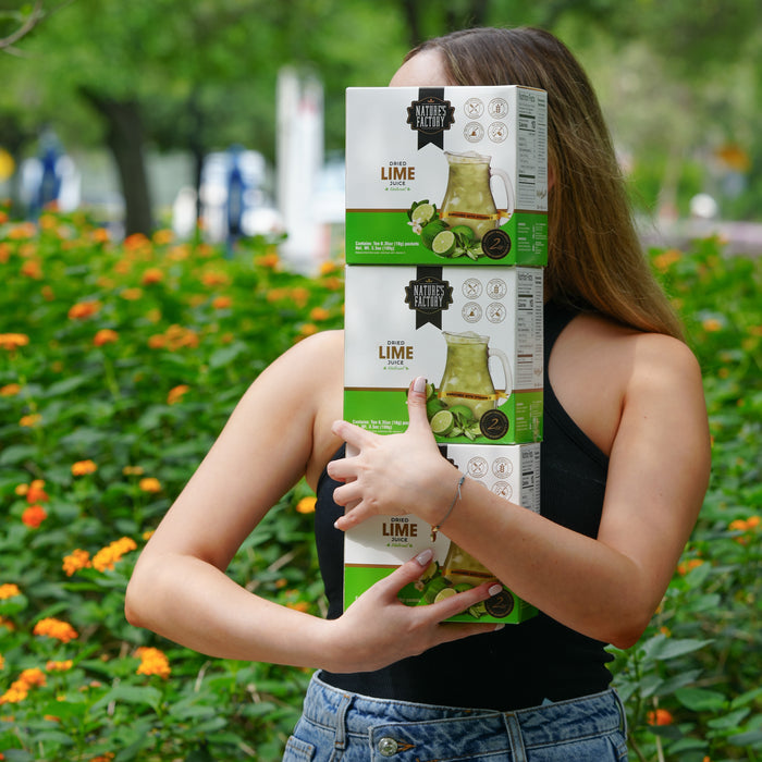 Jugo de Limón Deshidratado 100% Natural / caja con 10 sobres.