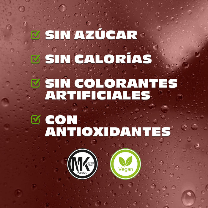 Nature’s Factory • Té Rojo en Polvo Sabor Pétalos de Rosa bajo en Calorías / 10 pzas.