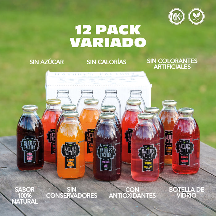 Nature’s Factory • 12 Pack Variado | Té Líquido