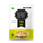 Nature’s Factory • Té Verde en Polvo Sabor Citrus bajo en Calorías / 10 pzas.