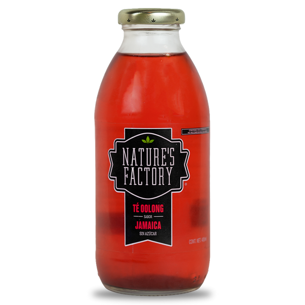 Nature’s Factory • Té Oolong Sabor Jamaica Sin Azúcar | 12 piezas