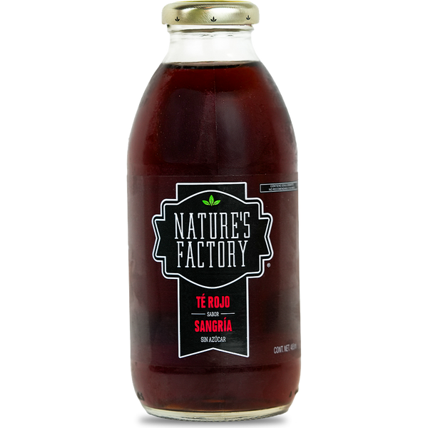 Nature’s Factory • Té Rojo Sabor Sangría Sin Azúcar | 12 piezas